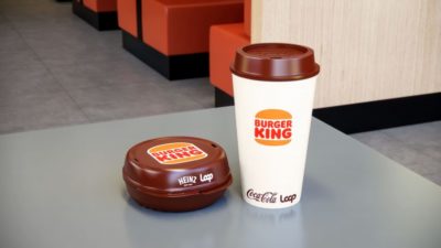 Burger King prueba un programa piloto de packaging sostenible y reutilizable